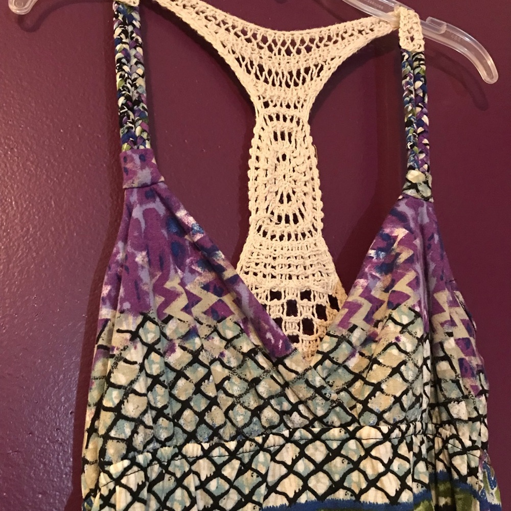 Scale Crocheted Dress crochet Dress - summer dress